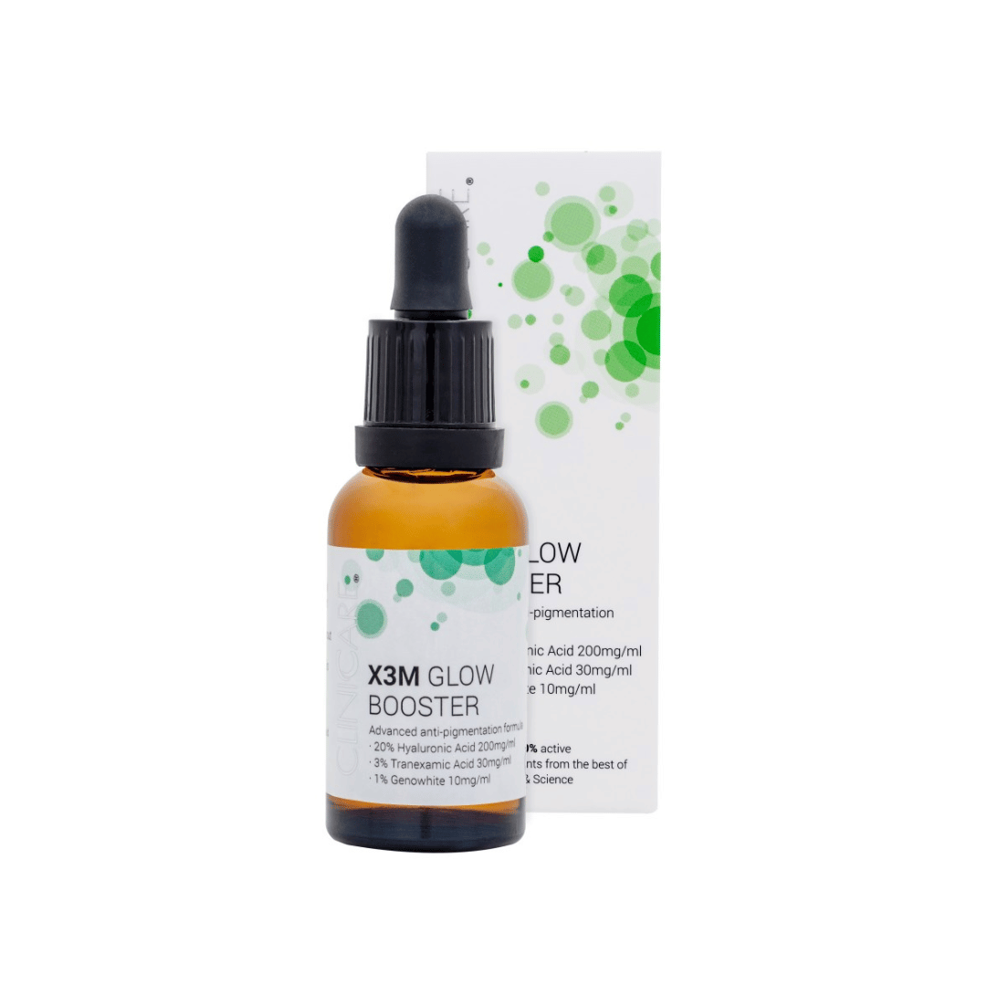 Veido serumas nuo pigmentacijos X3M GLOW BOOSTER | Clinicare | MISIJA ODA