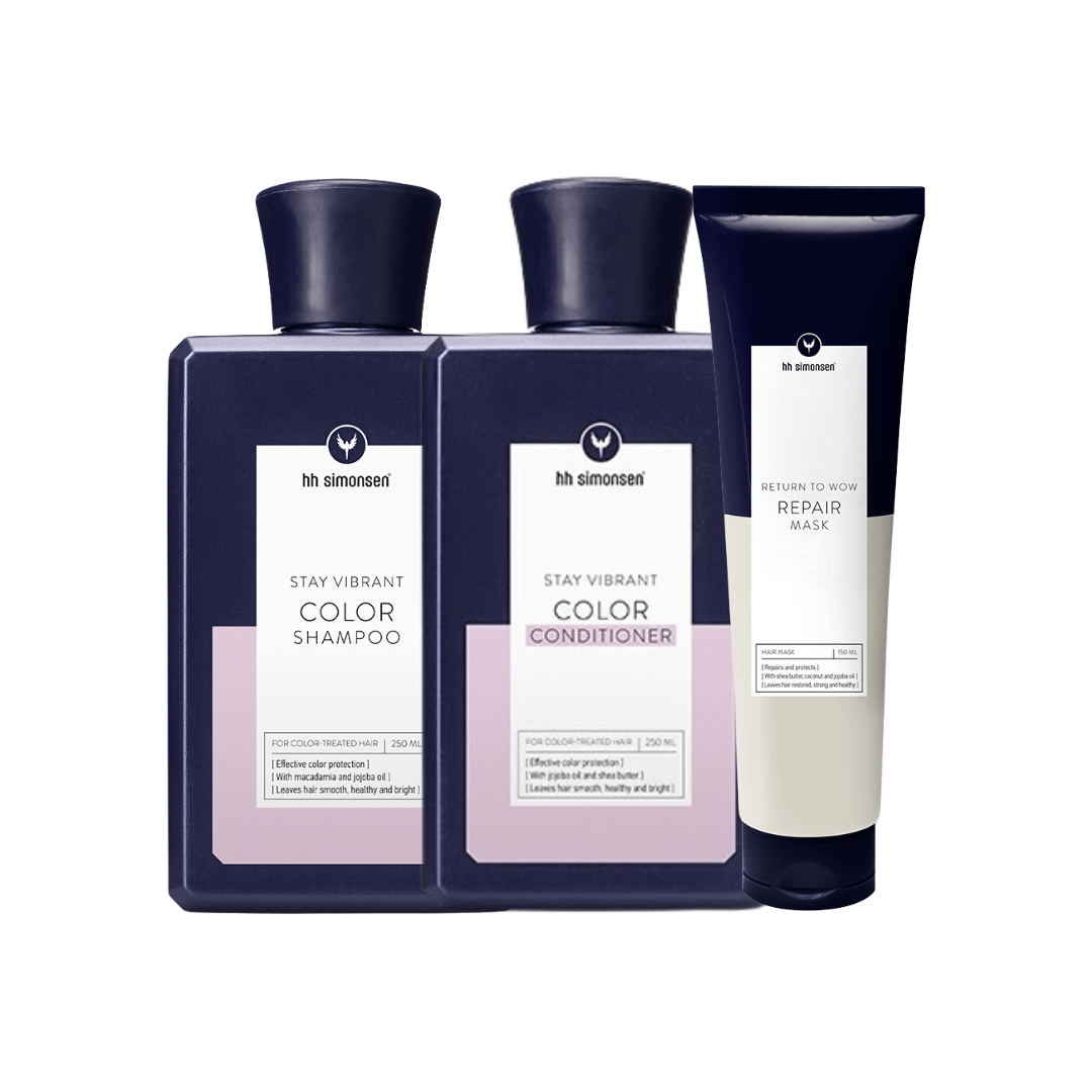 Rinkinys dažytiems plaukams