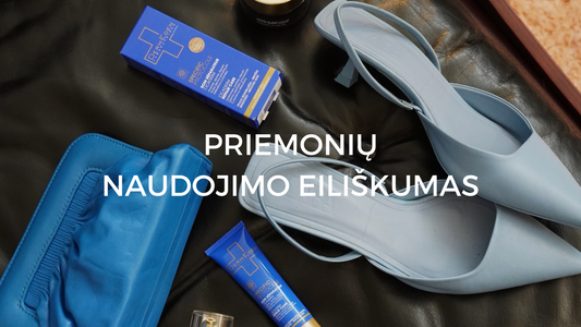 Veido priežiūros rutina ir kosmetikos priemonių naudojimo eiliškumas