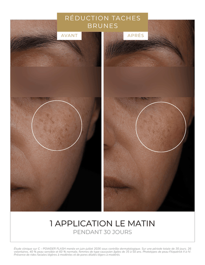 Vitamino C serumas C - POWDER FLASH | DERMEDEN | MISIJA ODA