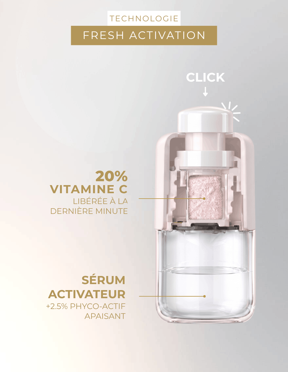 Vitamino C serumas C - POWDER FLASH | DERMEDEN | MISIJA ODA