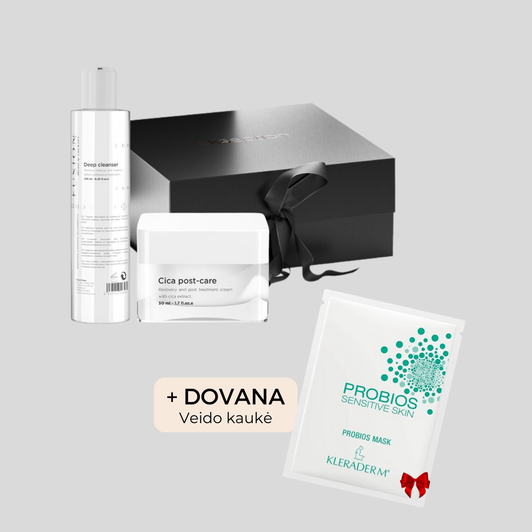 Fusion Mesotherapy rinkinys jautriai odai atkurti hidrolipidinį barjerą + DOVANA