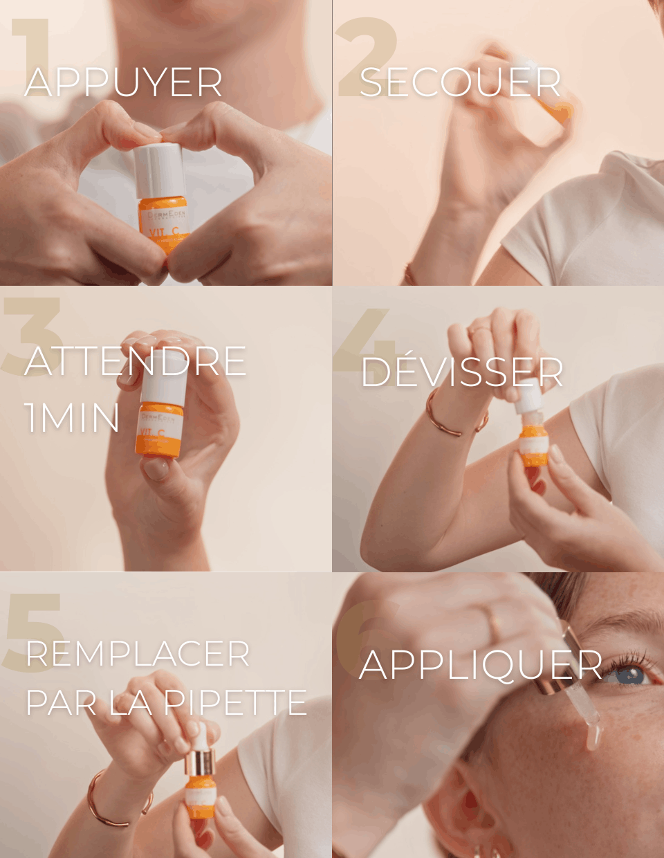 Vitamino C serumas C - POWDER FLASH | DERMEDEN | MISIJA ODA