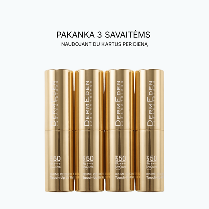 Apsauginė UV apsaugos dulksna TOUCH UP MIST SPF50 | DERMEDEN | MISIJA ODA