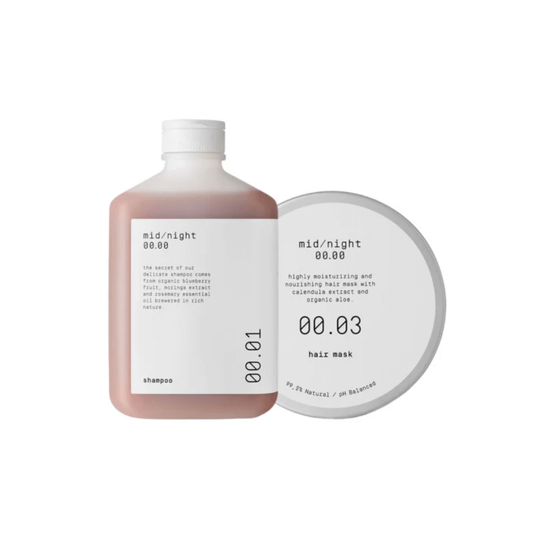 Atstatantis plaukų priežiūros rinkinys REPAIR SET | MID/NIGHT 00.00 | MISIJA ODA