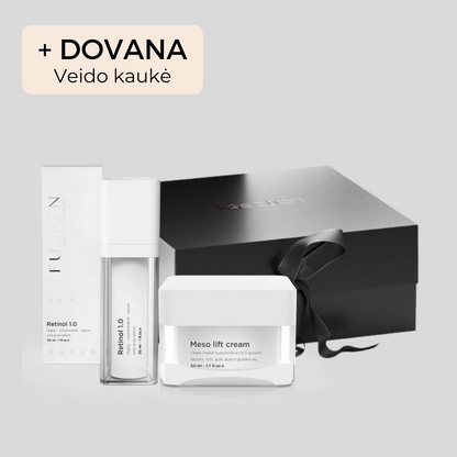 Fusion Mesotherapy intensyvus priešraukšlinis rinkinys + DOVANA