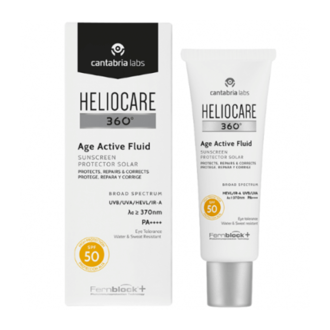 HELIOCARE 360 AGE ACTIVE FLUIDAS SPF50+, 50ml | HELIOCARE | MISIJA ODA