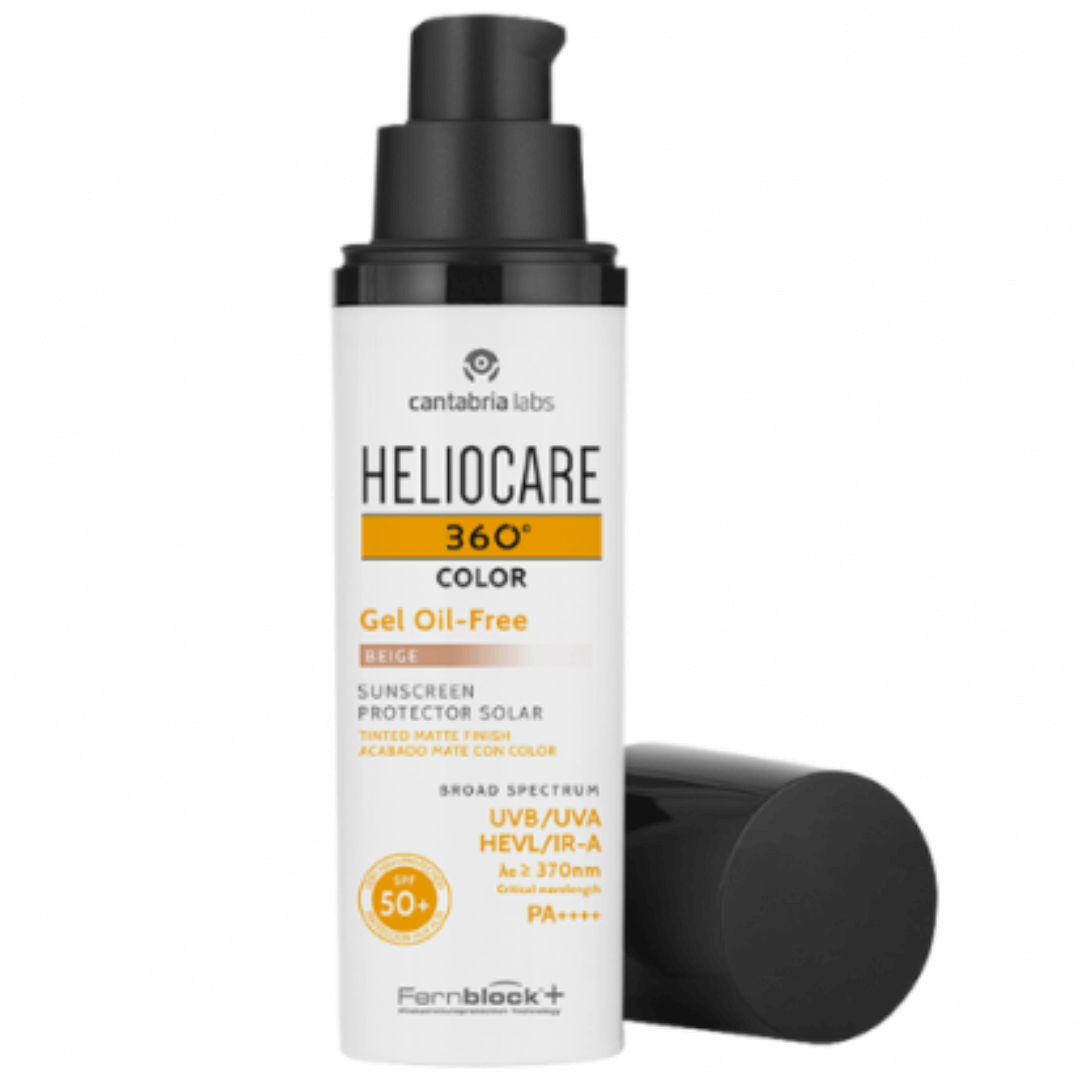 HELIOCARE 360 OIL-FREE APSAUGINIS GELIS NUO SAULĖS SPF50+, 50ml beige | HELIOCARE | MISIJA ODA