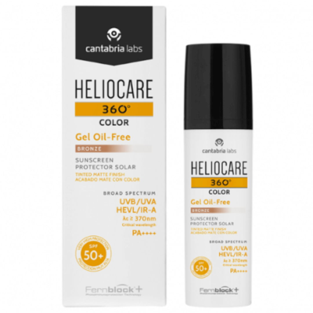 HELIOCARE 360 OIL-FREE APSAUGINIS GELIS NUO SAULĖS SPF50+, 50ml bronze | HELIOCARE | MISIJA ODA