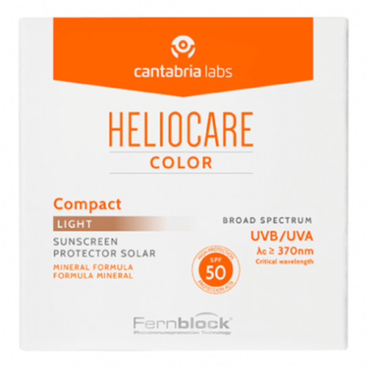 HELIOCARE COLOR OIL-FREE APSAUGINĖ KOMPAKTINĖ PUDRA SPF50, 10g LIGHT | HELIOCARE | MISIJA ODA