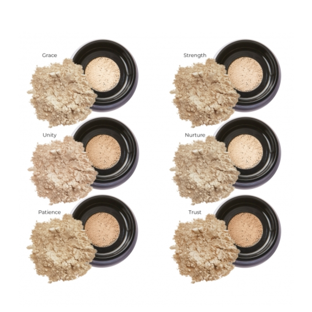 INIKA biri mineralinė pudra SPF25 - kelioninė pakuotė