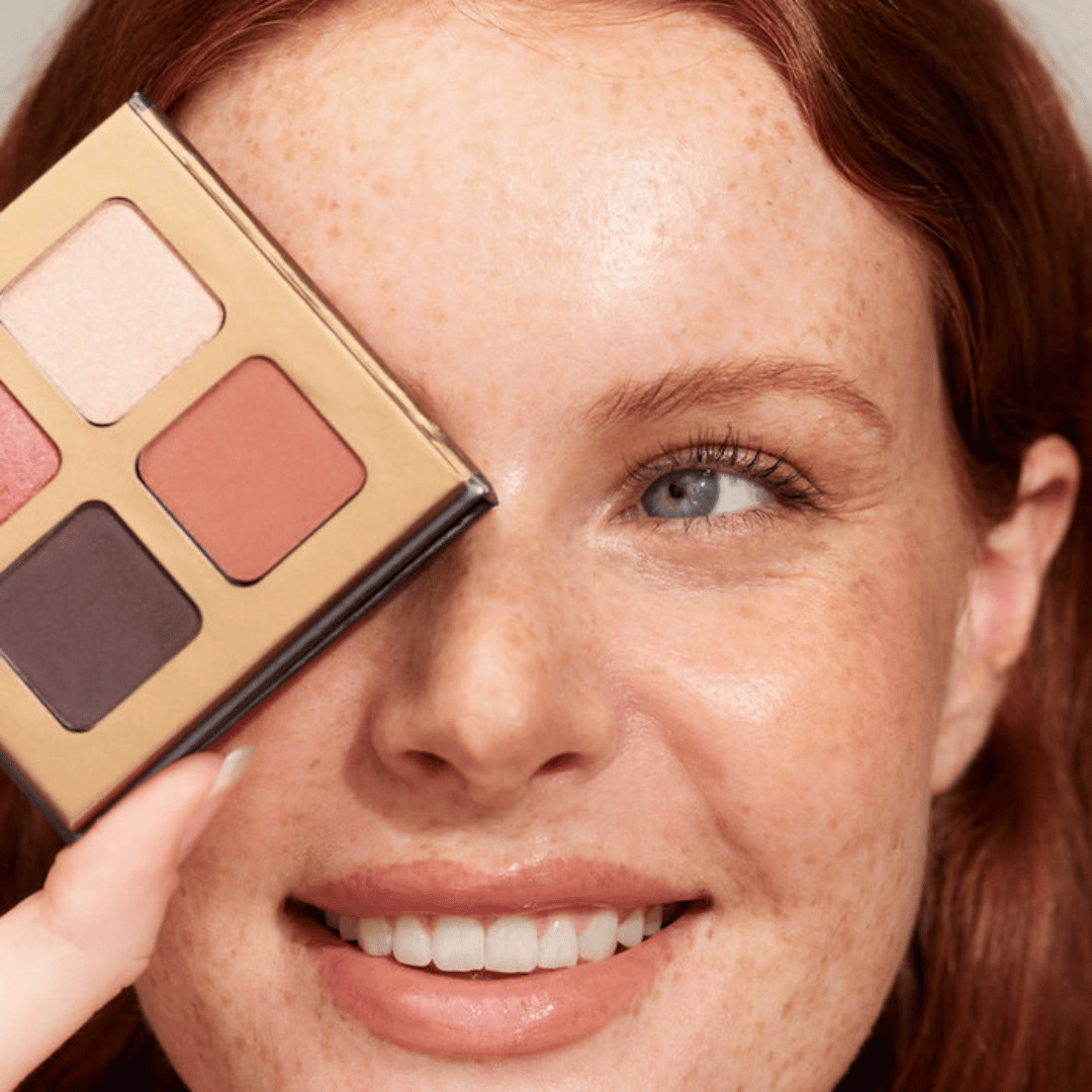 INIKA organiška akių šešėlių paletė - Flowers, 5g | INIKA | MISIJA ODA