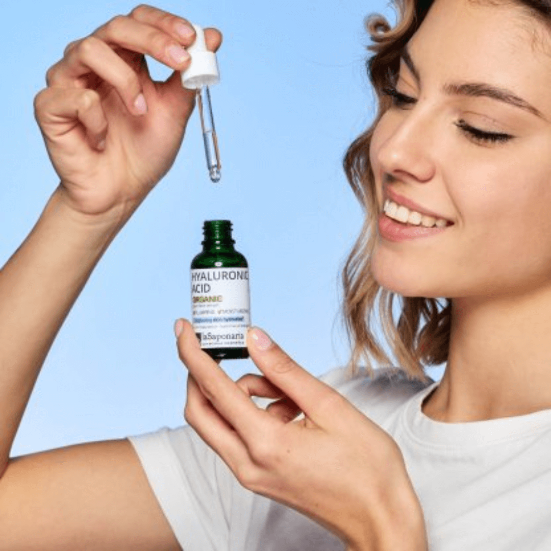 Natūralus hialurono serumas veidui | La Saponaria | MISIJA ODA