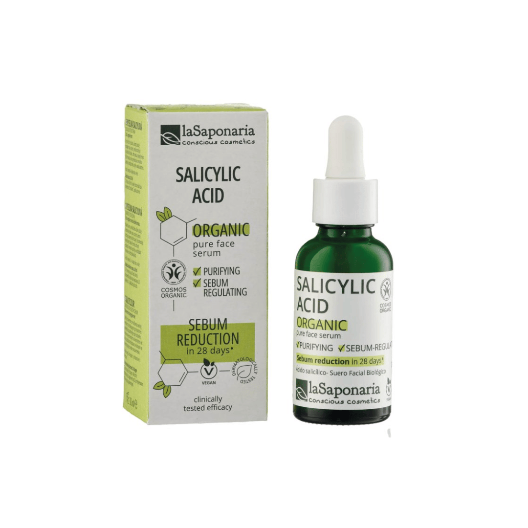 Natūralus salicilo rūgšties serumas veidui | La Saponaria | MISIJA ODA