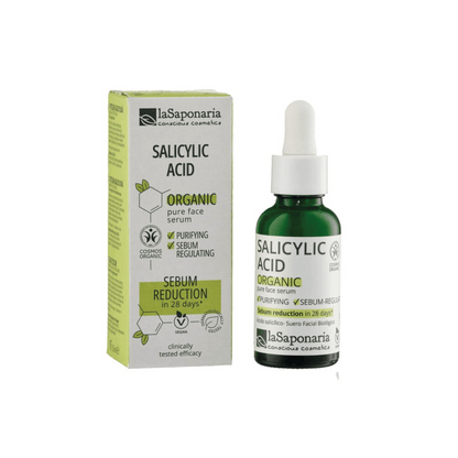 Natūralus salicilo rūgšties serumas veidui | La Saponaria | MISIJA ODA