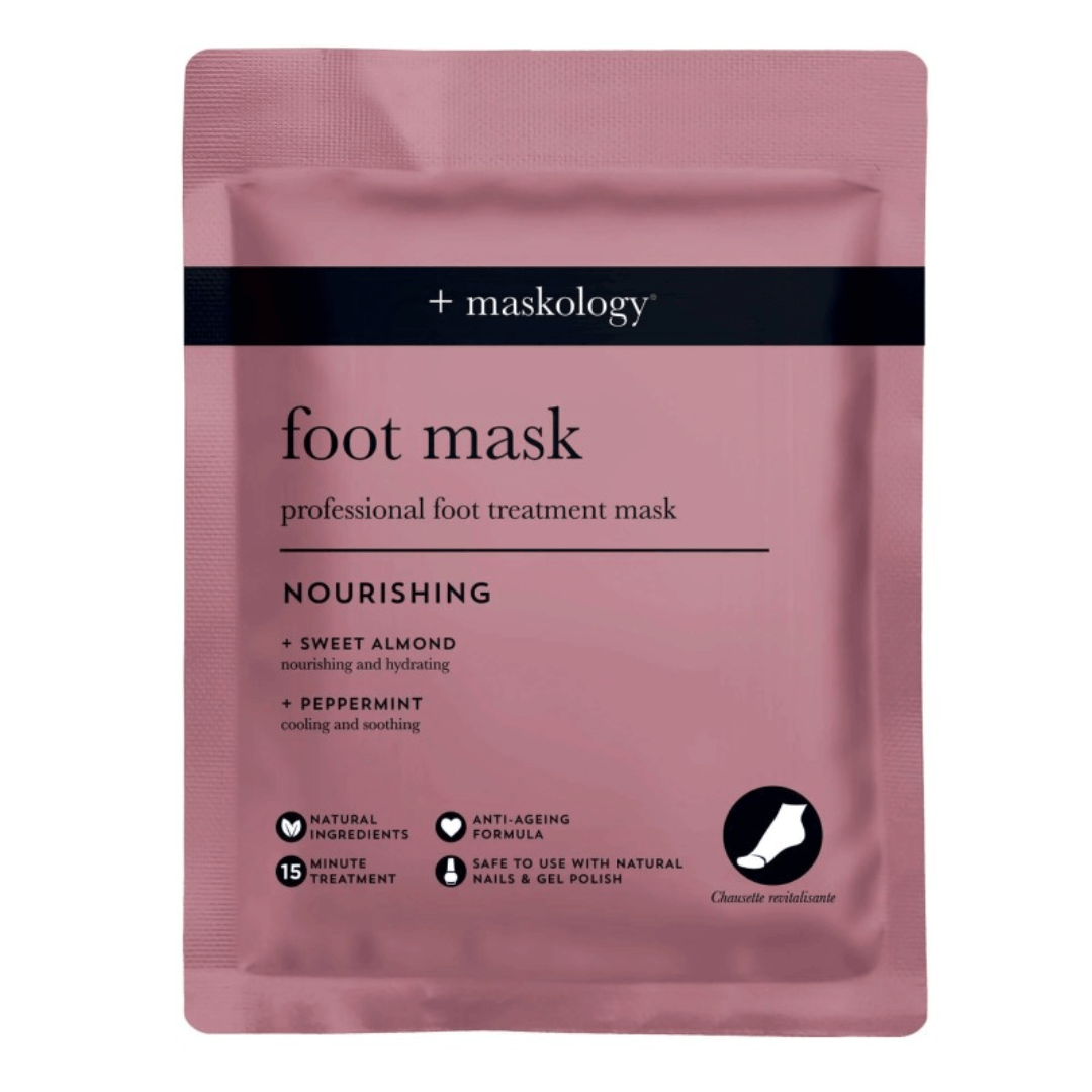 Pėdų kaukė - kojinės išsausėjusioms pėdoms FOOT MASK | +MASKOLOGY | MISIJA ODA