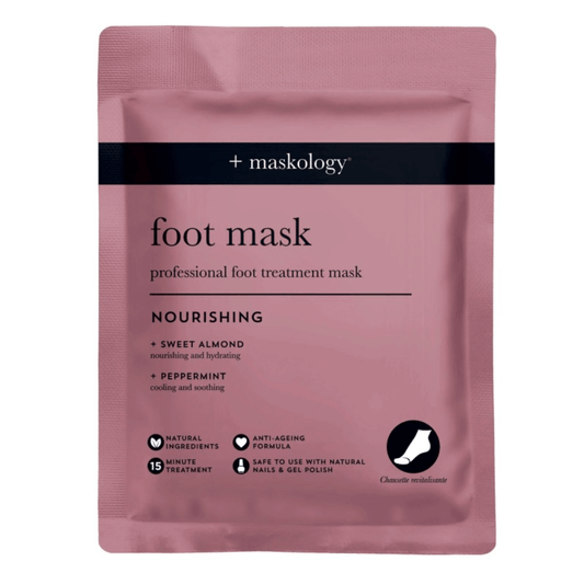 Pėdų kaukė - kojinės išsausėjusioms pėdoms FOOT MASK | +MASKOLOGY | MISIJA ODA