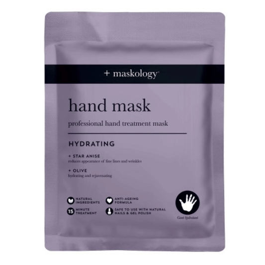 Rankų kaukė - pirštinės išsausėjusiai rankų odai HAND MASK | +Maskology | MISIJA ODA