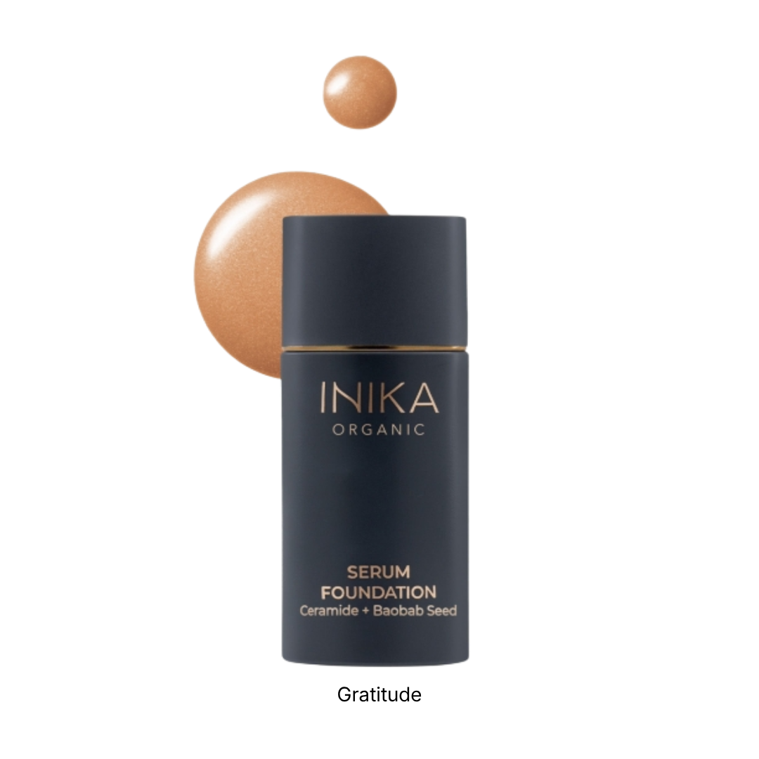 Seruminis makiažo pagrindas SERUM FOUNDATION | Gratitude | Inika Organic | MISIJA ODA