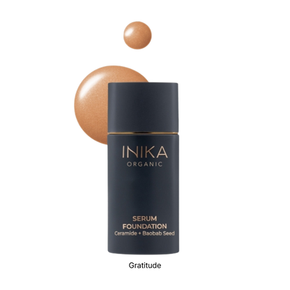 Seruminis makiažo pagrindas SERUM FOUNDATION | Gratitude | Inika Organic | MISIJA ODA