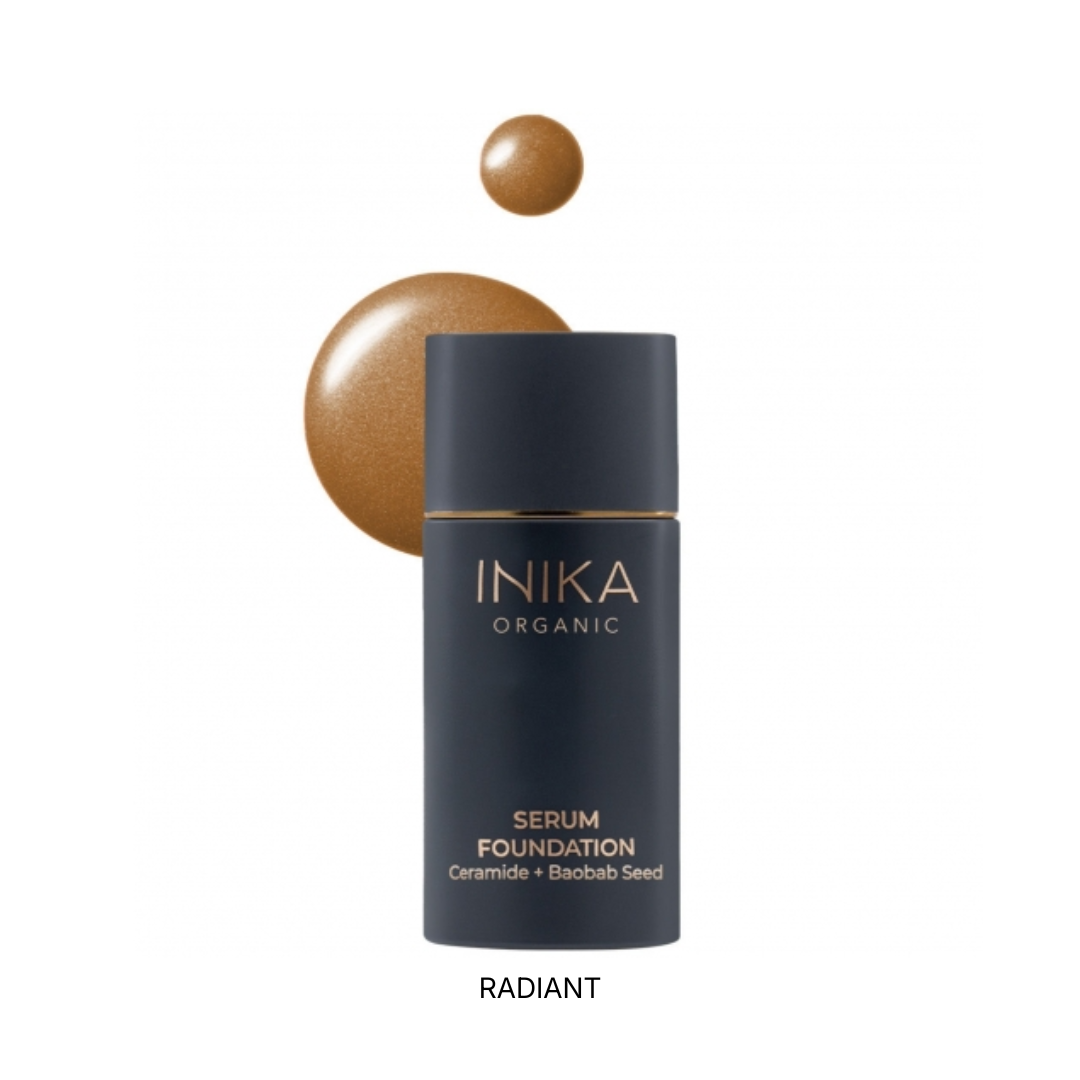 Seruminis makiažo pagrindas SERUM FOUNDATION | Radiant | Inika Organic | MISIJA ODA