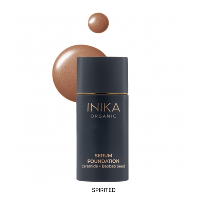 Seruminis makiažo pagrindas SERUM FOUNDATION | Spirited | Inika Organic | MISIJA ODA
