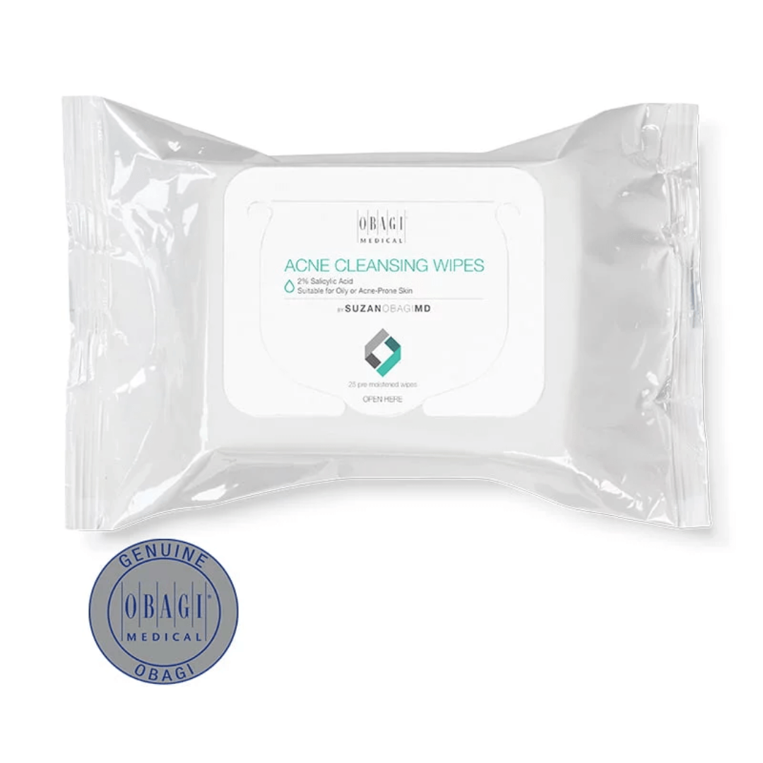 Servetėlės nuo aknės OBAGI SUZANOBAGIMD Acne Cleansing Wipes | OBAGI | MISIJA ODA