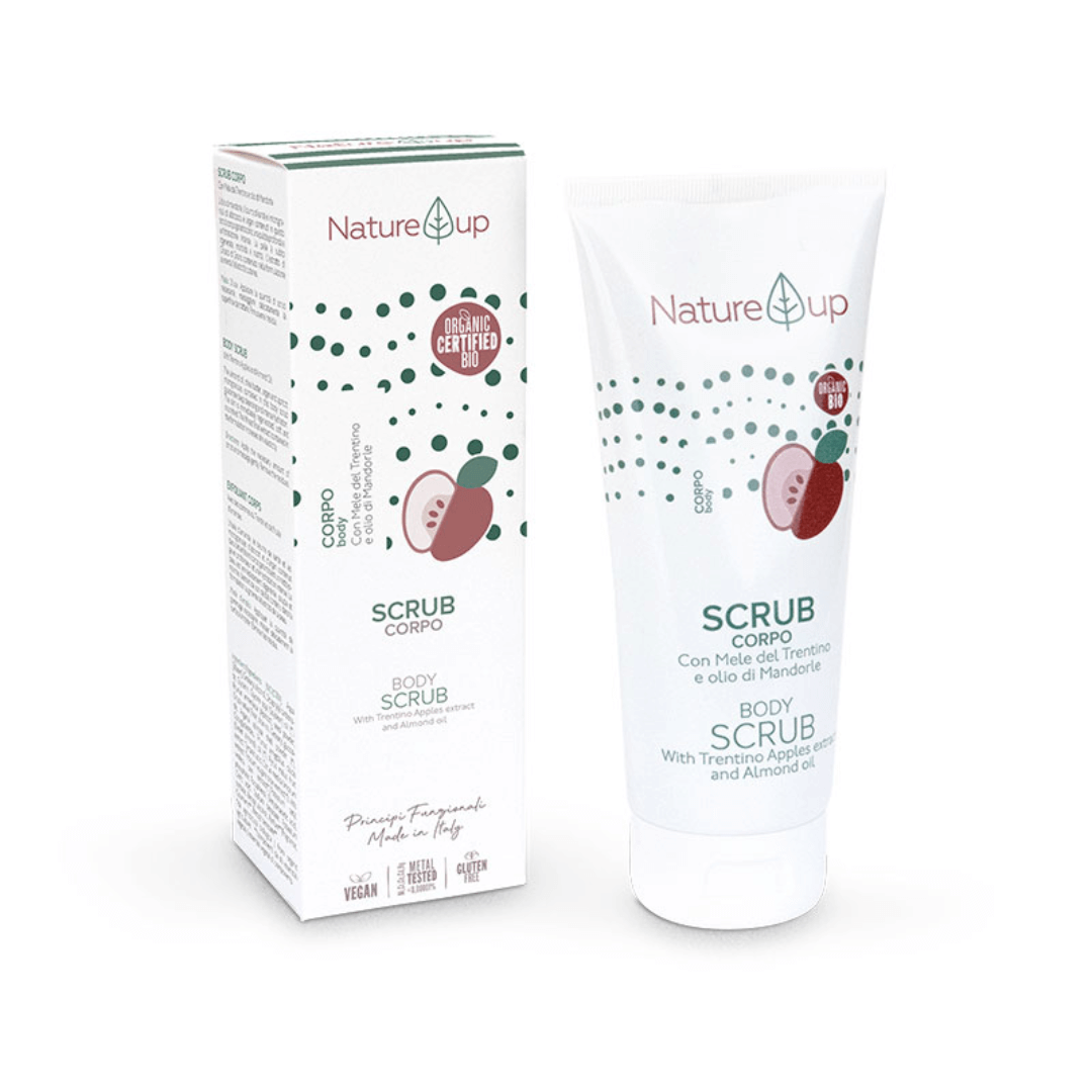 Šveitiklis kūnui su obuolių ekstraktu ir migdolų aliejumi | NATURYS | MISIJA ODA
