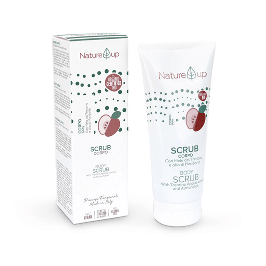 Šveitiklis kūnui su obuolių ekstraktu ir migdolų aliejumi | NATURYS | MISIJA ODA
