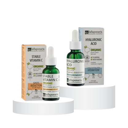 Hialurono ir Vitamino C rinkinys | La Saponaria | MISIJA ODA