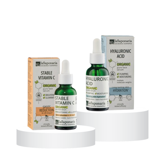 Hialurono ir Vitamino C rinkinys | La Saponaria | MISIJA ODA