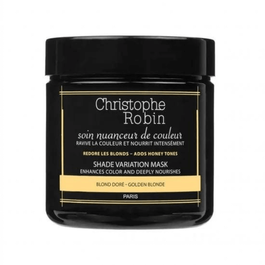 Dažanti plaukų kaukė SHADE VARIATON MASK - GOLDEN BLONDE | Christophe Robin | MISIJA ODA