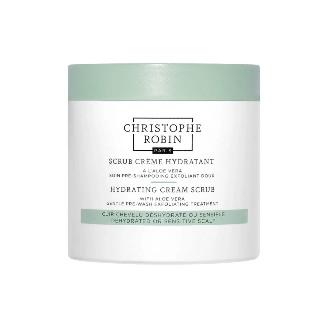 Kreminis galvos odos šveitiklis su alijošiumi HYDRATING CREAM SCRUB | Christophe Robin | MISIJA ODA